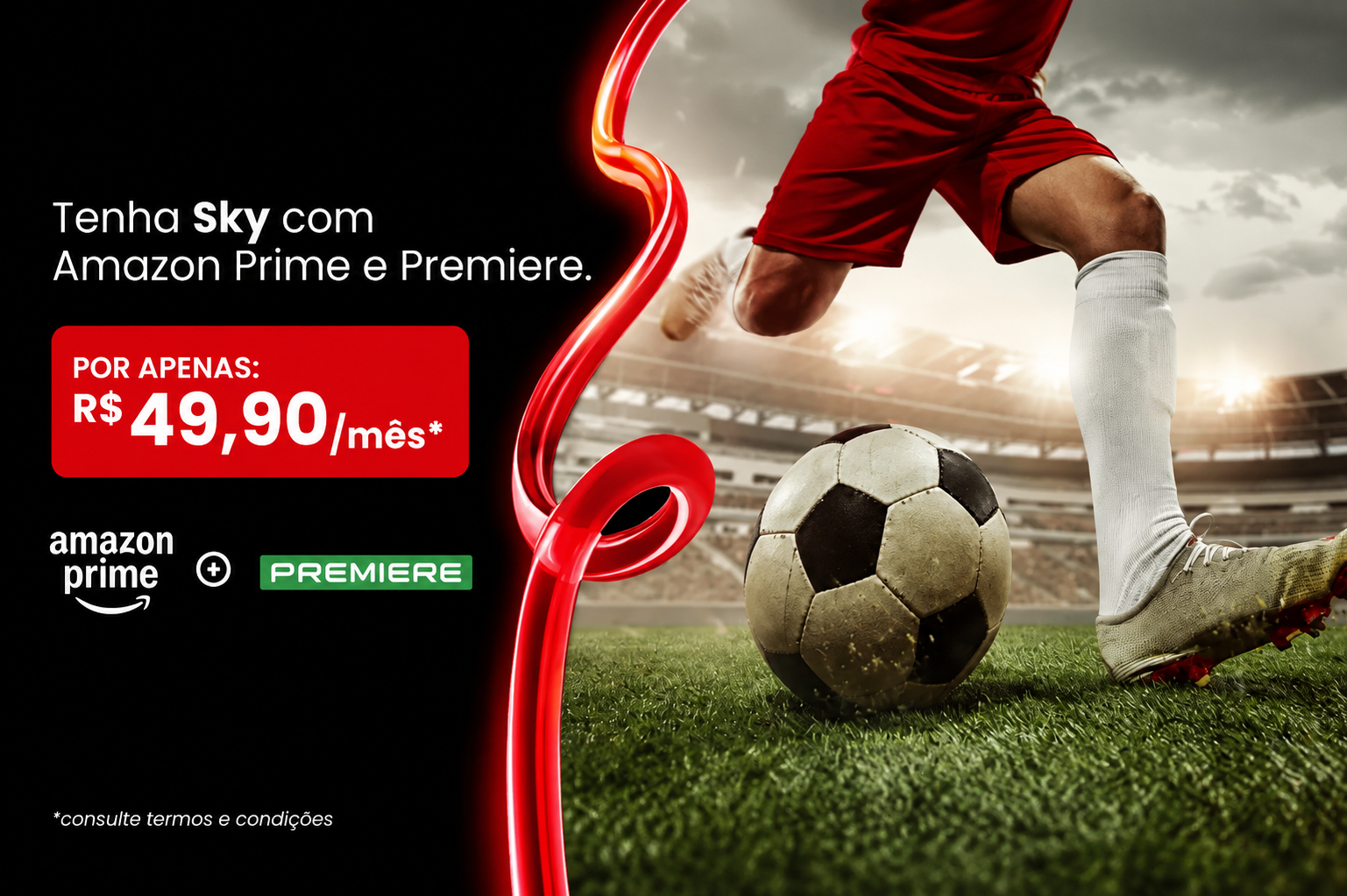 tenha sky com amazon prime